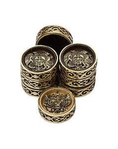 Набор фишек для настольной игры Haleyan 2 герба / kh209