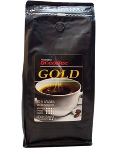 Кофе в зернах Dr.Coffee Gold 100% Арабика Dr.coffee