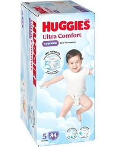 Подгузники-трусики детские Huggies Ultra Comfort Box 5 Boy