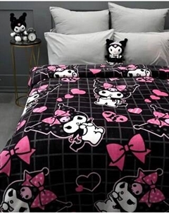 Плед Павлинка Куроми бантики 200x220