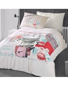 Комплект постельного белья DO&CO 1.5сп Ranforce Elodia / 10610 Do&co