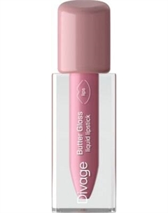 Жидкая помада для губ Divage Butter Gloss Liquid Lipstick тон 06
