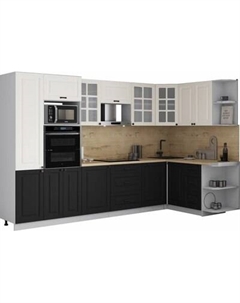 Кухонный гарнитур Интерлиния Мила Деко 1.88x3.2 PR