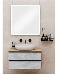 Зеркало Runo Руан Led 80х80