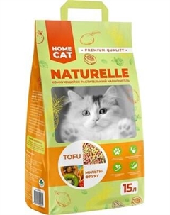 Наполнитель для туалета Homecat Naturelle Мультифрукт / 88979