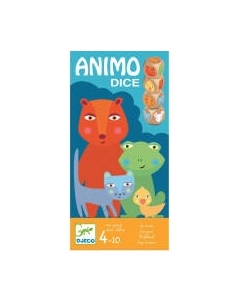 Настольная игра Djeco Зверокубики / 08475/18