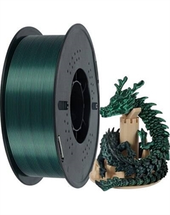 Пластик для 3D-печати Kingroon PLA Dual-Silk Black-Green 1.75mm / NSC035