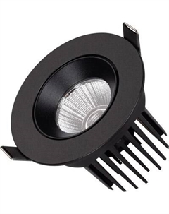 Точечный светильник Arlight MS-ATOLL-BUILT-TURN-R94-10W Warm3000 BK 36deg / 044618