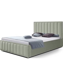 Двуспальная кровать ФорестДекоГрупп Стелла 2 180x200 с ПМ и бельевым ящиком Форестдекогрупп