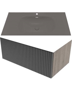 Тумба с умывальником ЗОВ Кито 100 / K100TS0MFLPM-M115B100 Зов