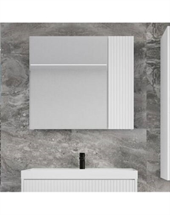 Шкаф с зеркалом для ванной Symbolite Стокгольм 70