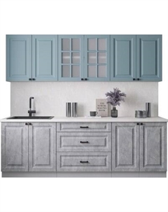 Кухонный гарнитур Интерлиния Мила Деко 2.4Б