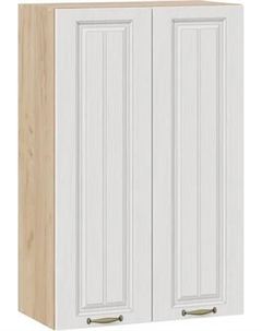 Шкаф навесной для кухни ТриЯ Лина 1ВВ6 с двумя дверями Трия