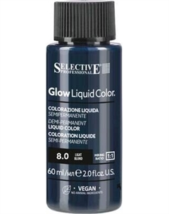 Тонирующий концентрат для волос Selective Professional Glow Liquid Colors 8.0 Selective professional