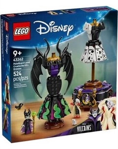 Конструктор Lego Disney Princess Платья Малефисенты и Круэллы Де Виль / 43262