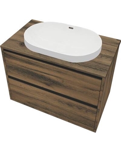 Тумба с умывальником ЗОВ Парма 80 / P80LA0MAMC1B-LDSPA6002 Зов