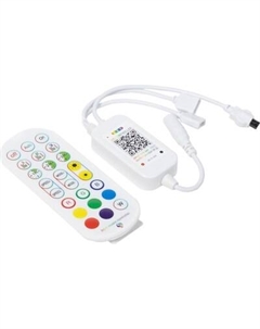 Контроллер для светодиодной ленты AKS музыкальный RGB с пультом Aks
