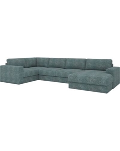 Диван П-образный Rivalli Дискавери + оттоманка правая + угловая секция + кресло секц.