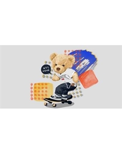 Фотообои листовые Citydecor Мишка Тедди 4