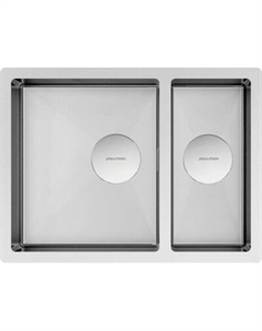 Мойка кухонная Paulmark PM225844-BS