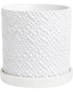 Вазон Композит Бисер Цилиндр №2 / КБ-Ц2-234-03г