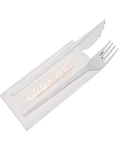 Набор одноразовых столовых приборов Паксервис №4 Стандарт / 188780