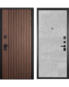 Входная дверь ГРАНИТ Шторм 77-1 бетон светлый Granit