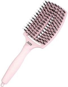Расческа Olivia Garden Fingerbrush Care Iconic Boar & Nylon Pastel Pink L Olivia garden