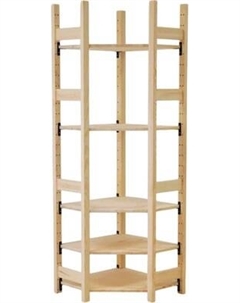 Стеллаж Dipriz Ивари угловой 1790 мм / Д.35023.7