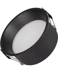 Точечный светильник Arlight MS-BREEZE-BUILT-R125-16W Warm3000 BK 85deg / 036617