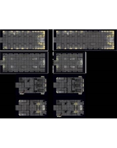 Набор тайлов для настольной игры Pandora's Box Studio Древние склепы / 05PB119 Pandora's box studio