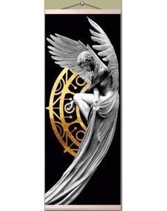 Картина по номерам Флюид Микеланджело. Ангел 23x57 / HRP0156