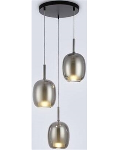 Люстра Ambrella LH11153/3 BK/WH/SM