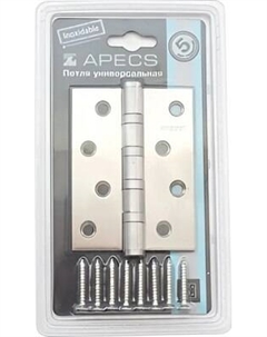 Петля дверная Apecs 100x75-B4-INOX