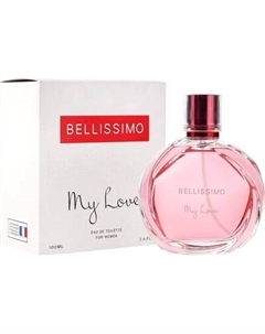 Туалетная вода Delta Parfum Belissimo My Love Delta parfum