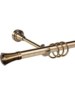Карниз для штор АС ФОРОС Grace D19Г + наконечники Анкона Ас форос