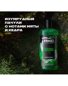 Шампунь-гель для душа Axe Изумрудный пачули