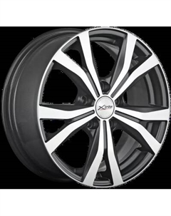 Литой диск X'trike X-119 16x6.5" 5x112мм DIA 57.1мм ET 45мм BKM/FP