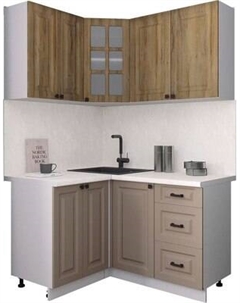 Кухонный гарнитур Интерлиния Мила Деко 1.2x1.4