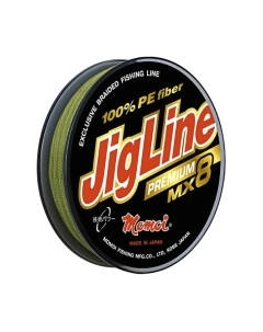 Леска плетеная Momoi JigLine Premium WX8 0.14мм / 402573