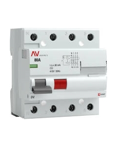 Устройство защитного отключения EKF Averes / rccb-4-80-30-ac-a Ekf