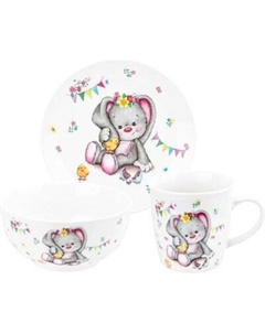 Набор столовой посуды Elan Gallery Зайка / 230258 Elan gallery