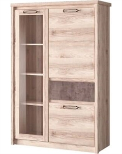 Шкаф с витриной Anrex Jazz 1V2D1S-1