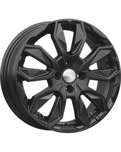 Литой диск SKAD Сочи 16x6" 4x100мм DIA 60.1мм ET 41мм Черный бархат новый Skad