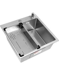 Мойка кухонная Arfeka ECO AR 50x50+CL AR G+DS AR Decor Volcanic