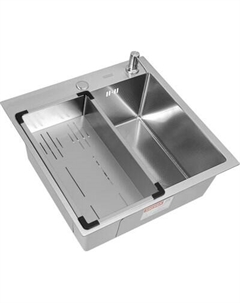 Мойка кухонная Arfeka ECO AR 50x50+CL AR G+DS AR Decor