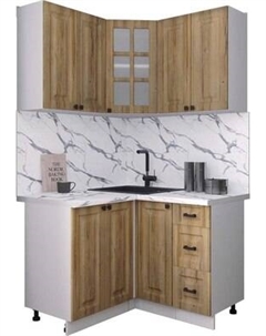 Кухонный гарнитур Интерлиния Мила Деко 1.2x1.2