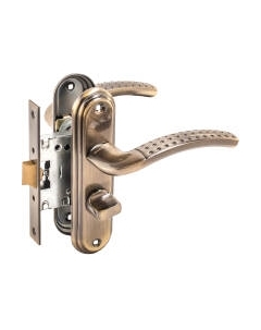 Защелка врезная с фиксацией БУЛАТ Альфа ЗЩ1-Д01.01 П Булат