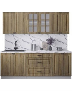 Кухонный гарнитур Интерлиния Мила Деко 2.2Б