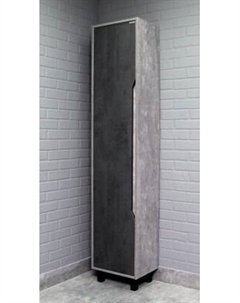 Шкаф-пенал для ванной Домино 40 Loft без ящика DL5605P